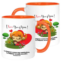 MUG BICOLORE THEME BFM PSAUME 6.9