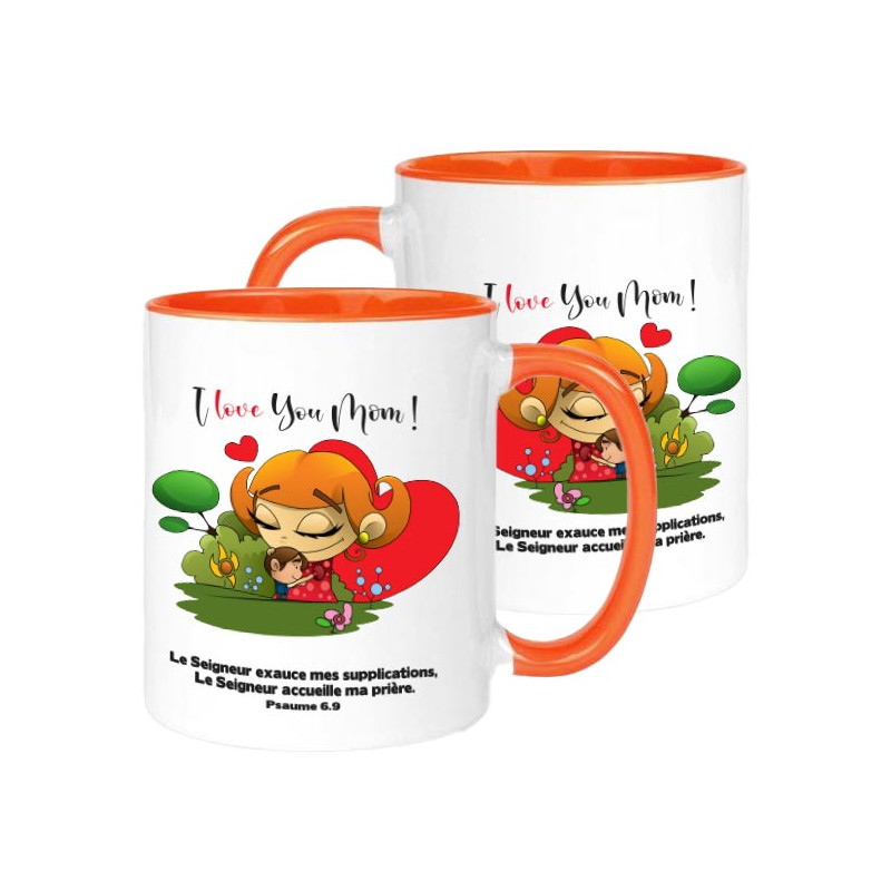 MUG BICOLORE THEME BFM PSAUME 6.9