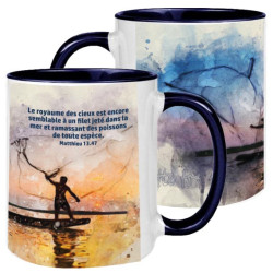 MUG BICOLORE THEME DIVERS MATTHIEU 13.47