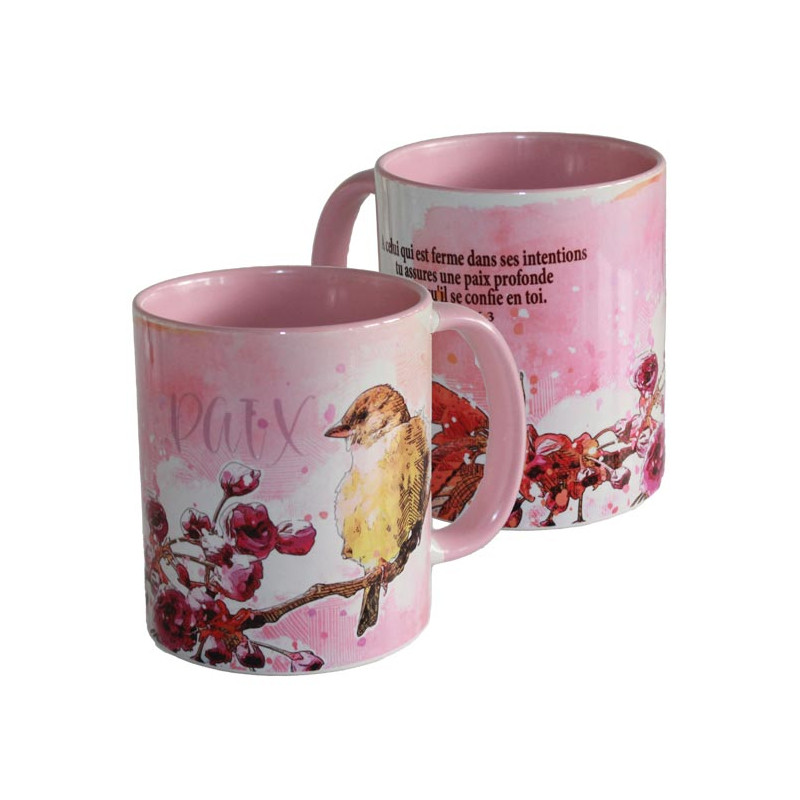 MUG BICOLORE ANIMAUX PSAUME 26.3