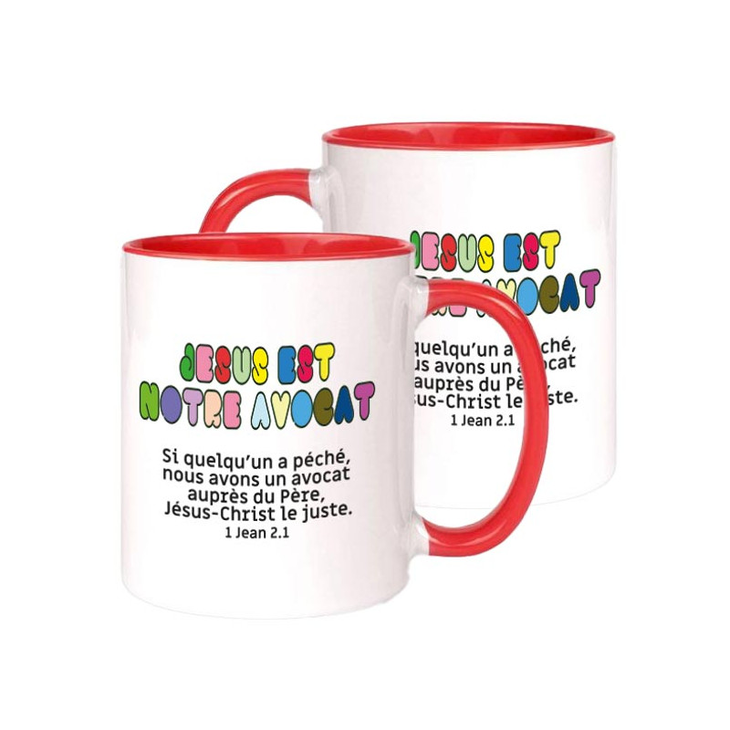 MUG BICOLORE TYPO 1 JEAN 2.1