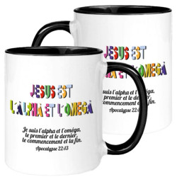 MUG BICOLORE TYPO APOCALYPSE 22