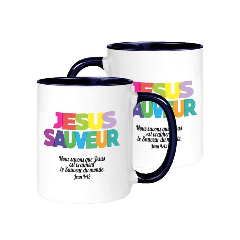 MUG BICOLORE TYPO JEAN 4