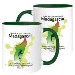 MUG BICOLORE ETHNIQUE ESAÏE 42