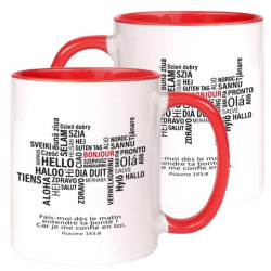 MUG BICOLORE TYPO PSAUME 143
