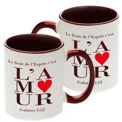 MUG BICOLORE TYPO GALATES 5
