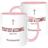 MUG BICOLORE TYPO JEAN 19