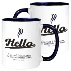 MUG BICOLORE TYPO PSAUME 5