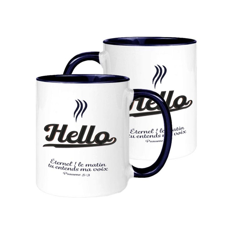 MUG BICOLORE TYPO PSAUME 5