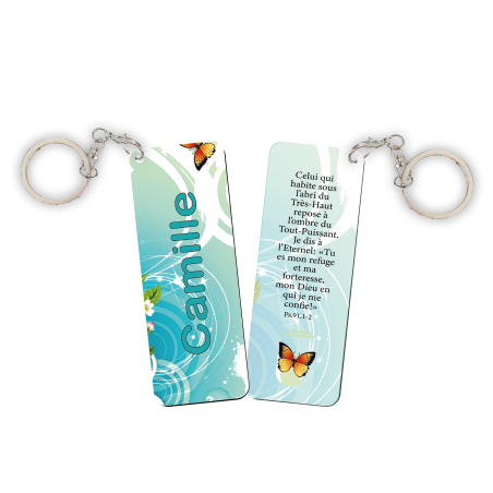 PORTE-CLES PRENOM CAMILLE. PSAUME 91