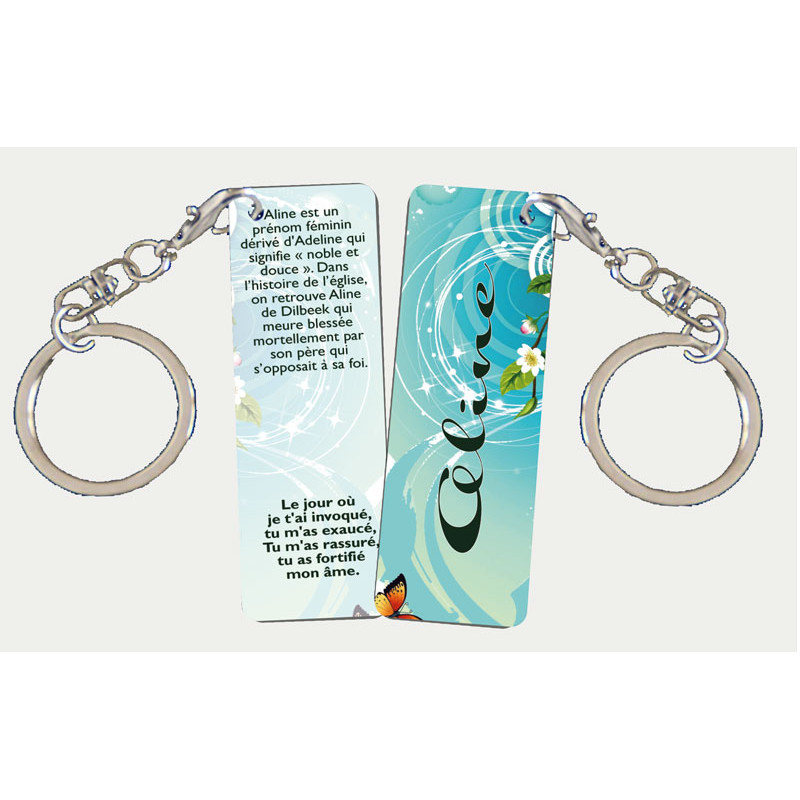 PORTE-CLES PRENOM ALINE