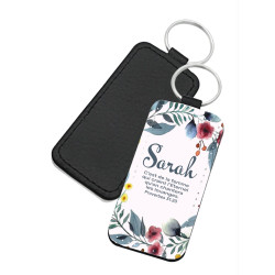 PORTE-CLES SIMILI THEME LES PRENOMS SARAH