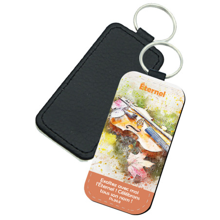 PORTE-CLES SIMILI  THEME MUSIQUE VIOLON