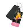 PORTE-CLES SIMILI THEME NATURE OISEAU DE PARADIS
