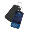 PORTE-CLES SIMILI THEME COSMOS NUIT ETOILEE