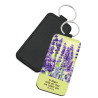 PORTE-CLES SIMILI THEME NATURE LAVANDE