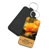 PORTE-CLES SIMILI THEME NATURE FLEURS ET PAPILLON