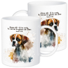 TASSE POLYMERE POUR ENFANT THEME CHIEN
