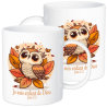 TASSE POLYMERE POUR ENFANT THEME HIBOUX