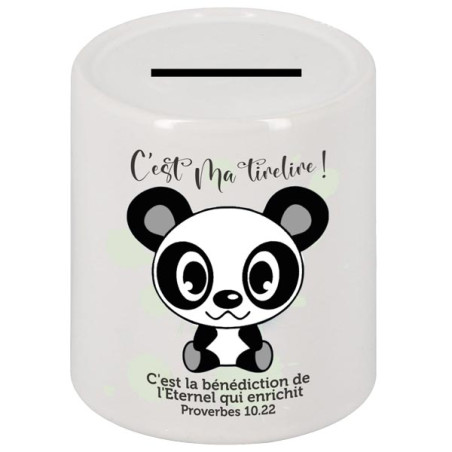 TIRELIRE CERAMIQUE PANDA