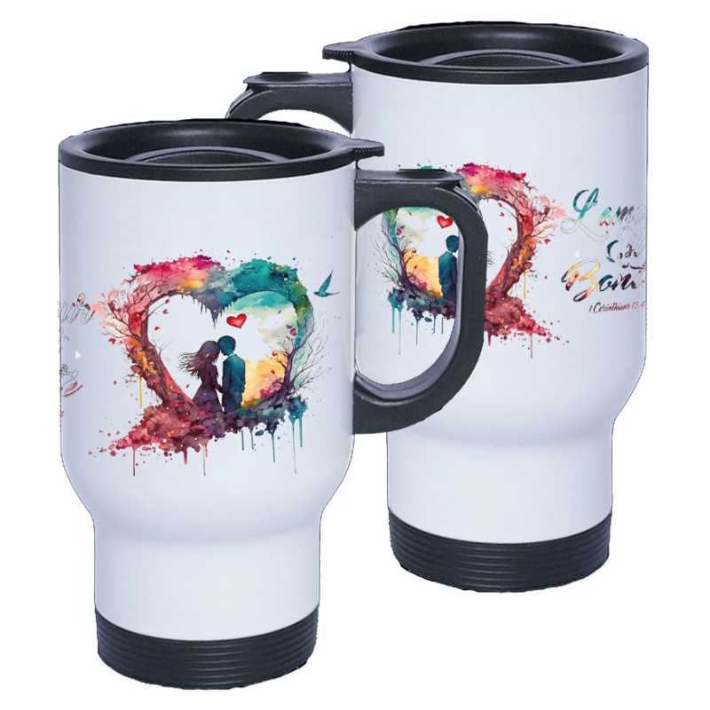 TASSE ISOTHERME BLANCHE.