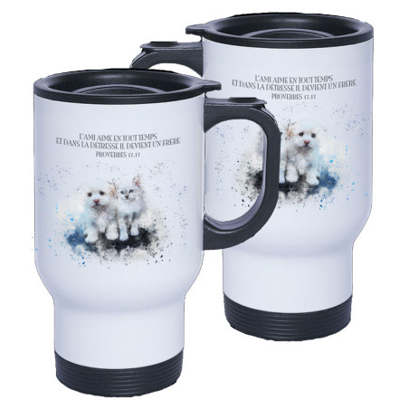 TASSE ISOTHERME BLANCHE