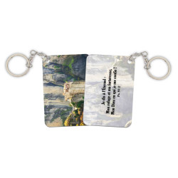 PORTE-CLES METAL 60X40 MM. PAYSAGE