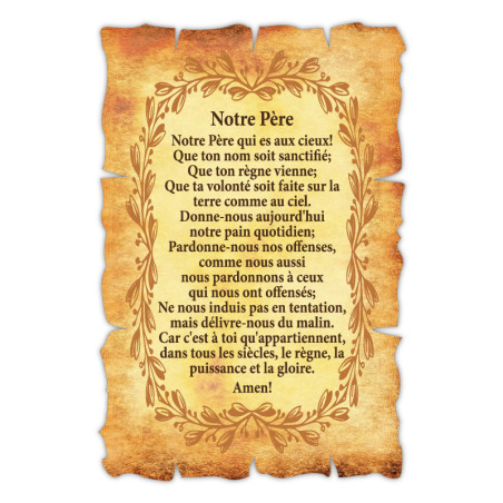 CADRE BOIS LE NOTRE PERE