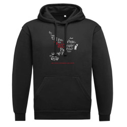 SWEAT SHIRT NOIR COLOMBE
