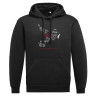 SWEAT SHIRT NOIR COLOMBE