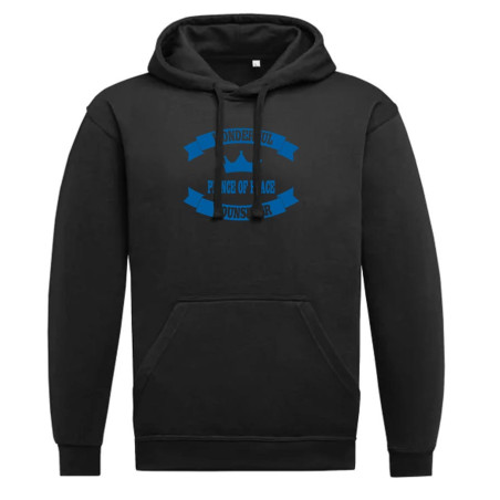 SWEAT SHIRT NOIR WONDERFUL COUNSELOR PRINCE OF PEACE ES.9.6