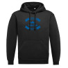 SWEAT SHIRT NOIR WONDERFUL COUNSELOR PRINCE OF PEACE ES.9.6