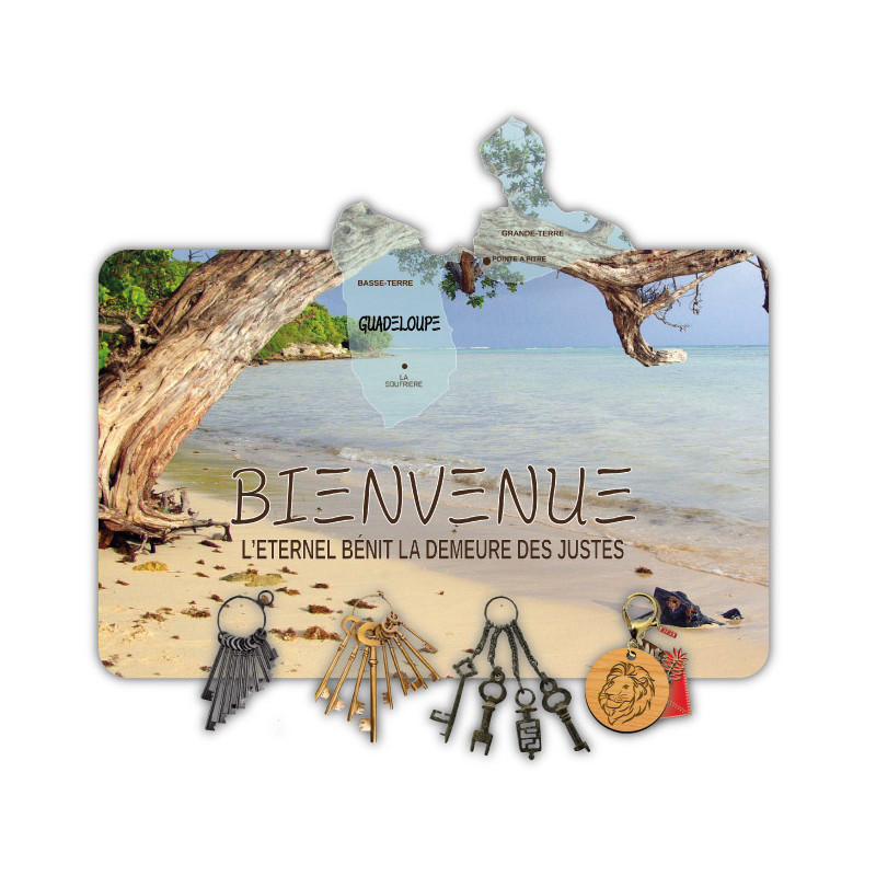 ACCR. CLES GUADELOUPE CONTOUR DUNE