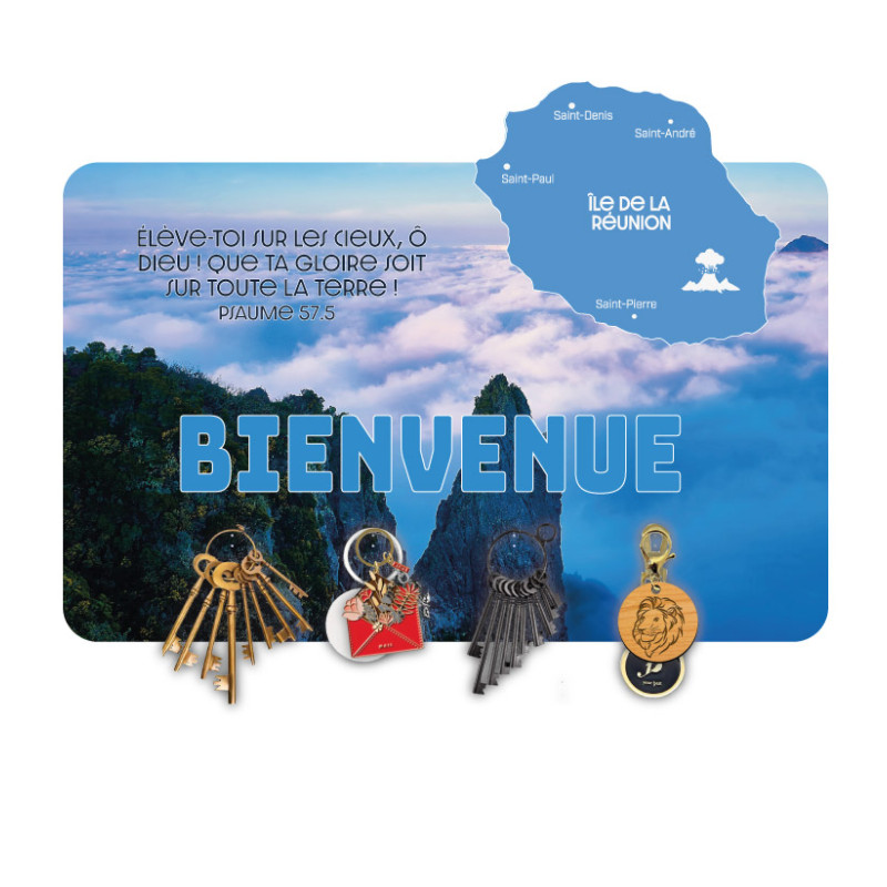 ACCR. CLES REUNION BIENVENUE PSAUME 57.5