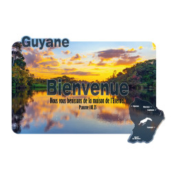 ACCR. CLES GUYANE PSAUME 118.25