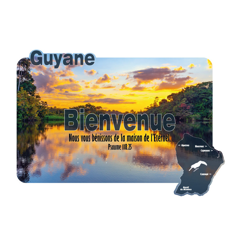 ACCR. CLES GUYANE PSAUME 118.25