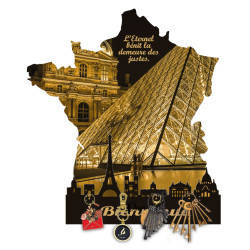 ACCR. CLES PARIS BY NIGHT PSAUME 33.18