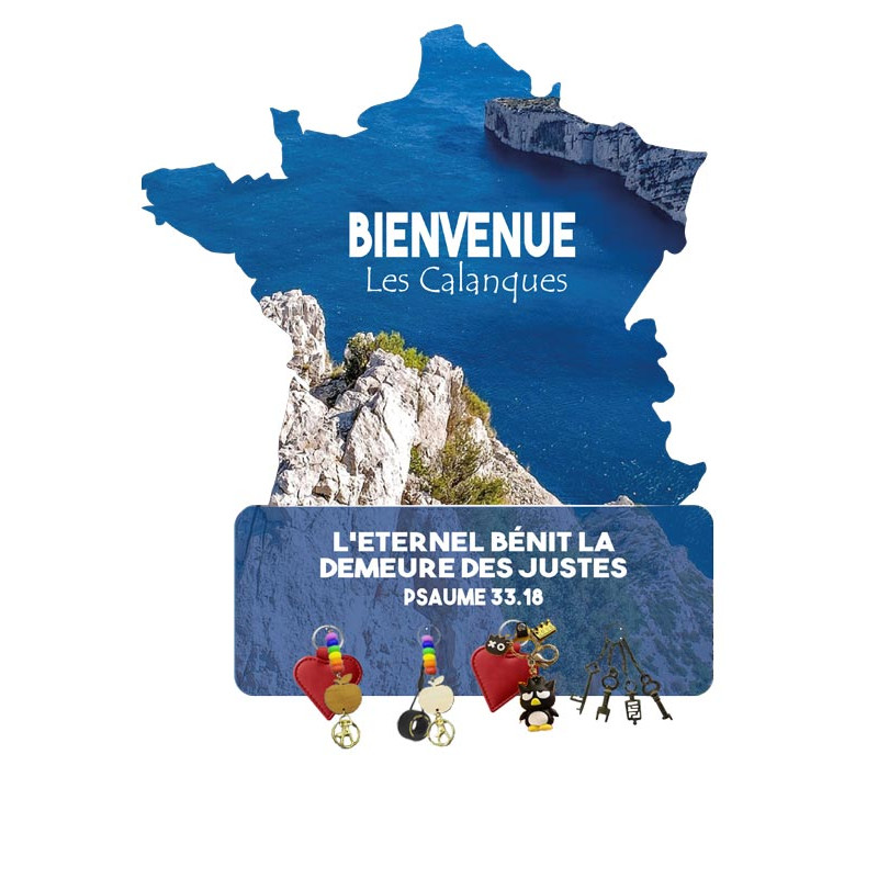 ACCR. CLES MARSEILLE CALANQUES PSAUME 33.18