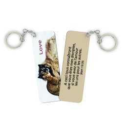 PORTE-CLES CHAT CHIEN
