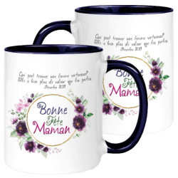 MUG BICOLORE FETE DES MERES