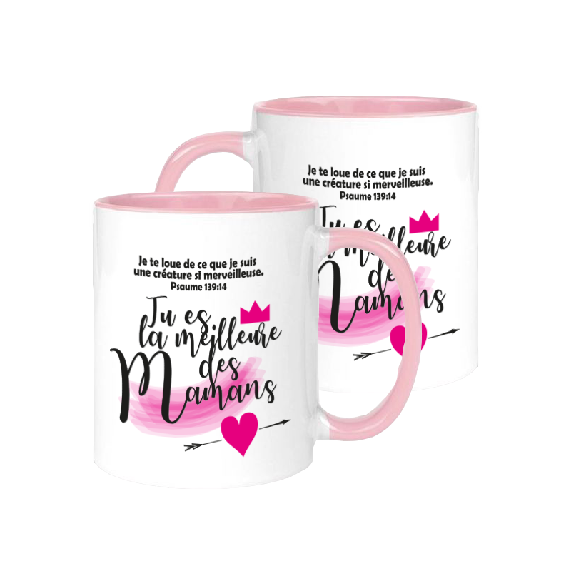 MUG BICOLORE FETE DES MERES