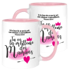 MUG BICOLORE FETE DES MERES
