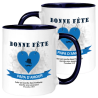 MUG BICOLORE FETE DES PERES