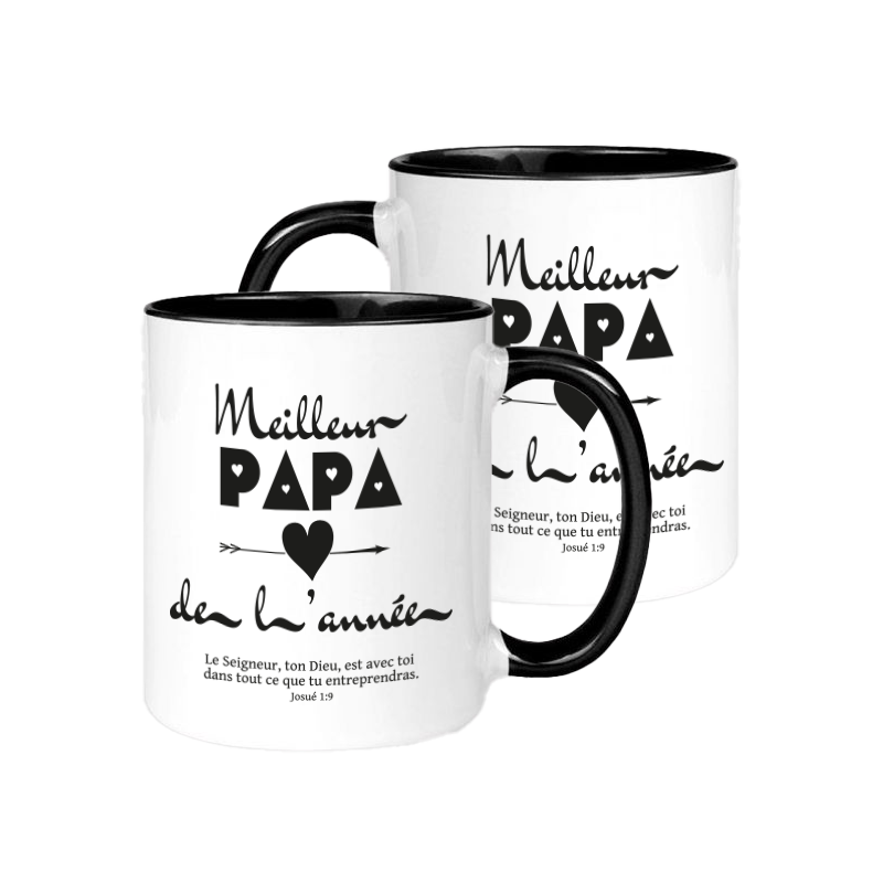 MUG BICOLORE FETE DES PERES