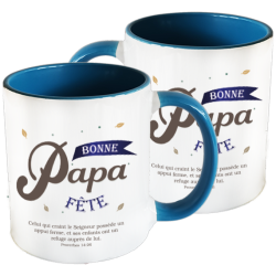 MUG BICOLORE FETE DES PERES