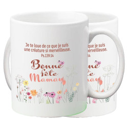 MUG BONNE FETE MAMAN PSAUME 139.14