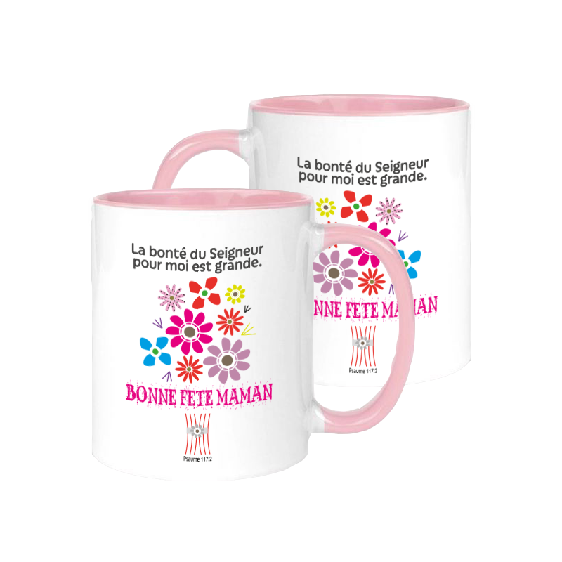 MUG BICOLORE FÊTE DES MERES PS.117.2