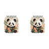 PANDA BAMBOU ET FLEURS TASSE POLYMERE ENFANT