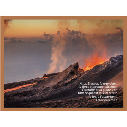 PITON DE LA FOURNAISE REUNION CADRE A3