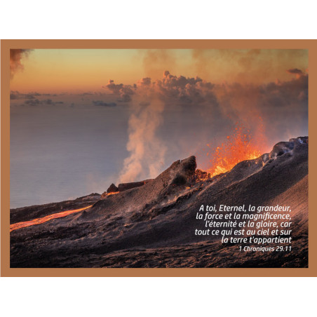PITON DE LA FOURNAISE REUNION CADRE A3